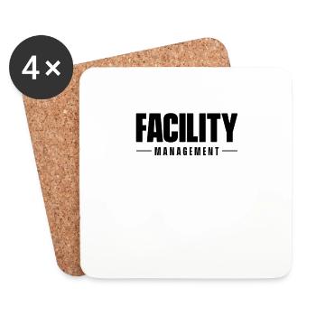 Caretaker Caretaker Manager Caretaker Team - Coasters (set of 4) - white - Front