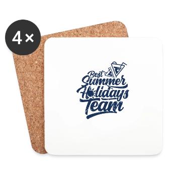 summer - Coasters (set of 4) - white - Front