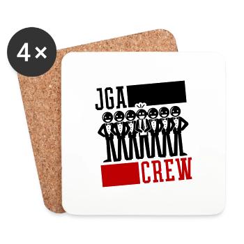Bachelor Party Jga Crew - Coasters (set of 4) - white - Front