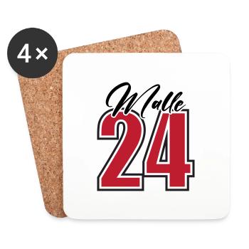 Malle 24 - Coasters (set of 4) - white - Front