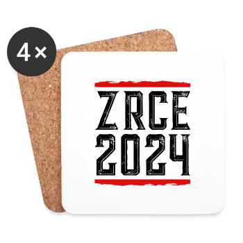 Zrce 2024 - Untersetzer (4er-Set) - Weiß - Vorne