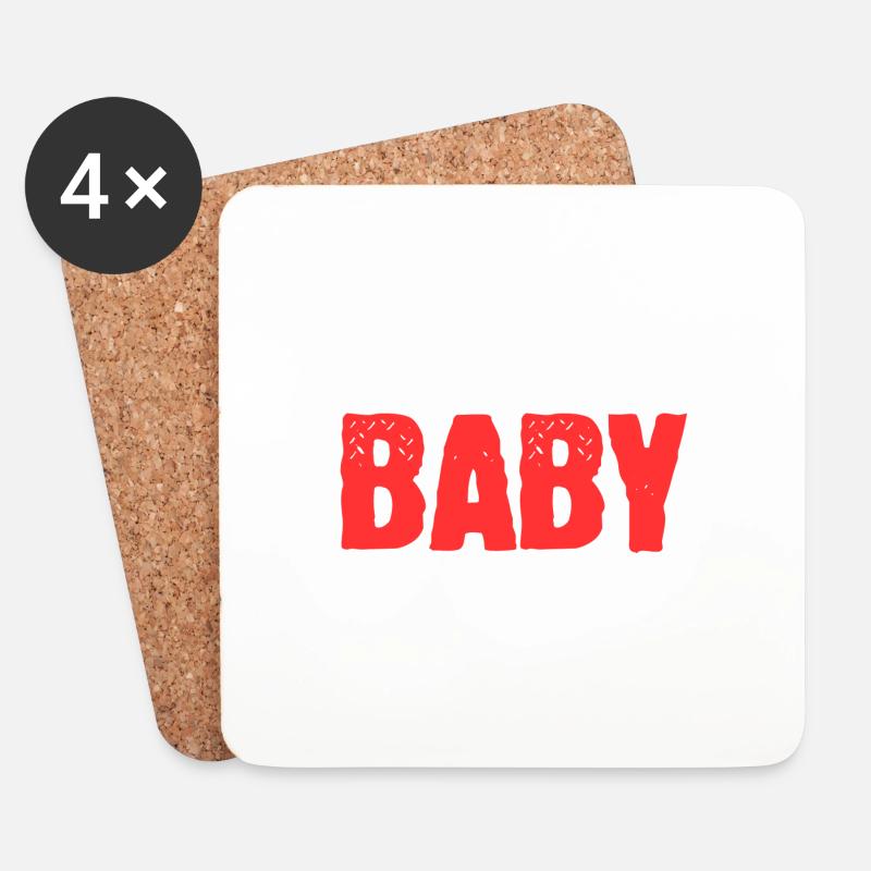 Pensionierter Babyhersteller. Liebender Ehemann Gi - Untersetzer (4er-Set) - Weiß