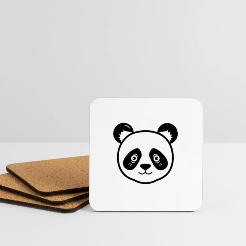 Panda Coasters (set of 4)
