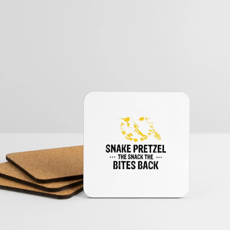 King python design for snake lovers Coasters (set of 4)