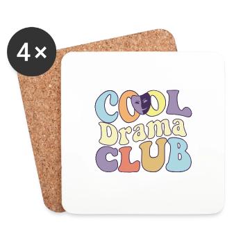 Cool Drama Theater Broadway Stage Theatre Actor - Untersetzer (4er-Set) - Weiß - Vorne