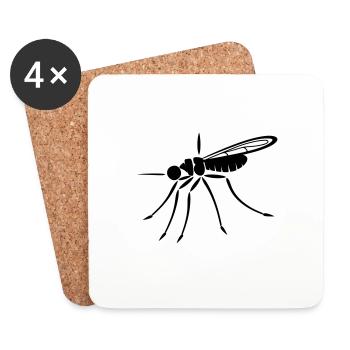 mosquito - Coasters (set of 4) - white - Front