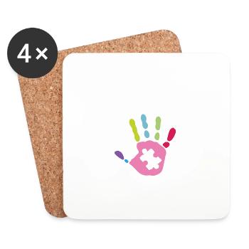 Sped Teacher Choose to Include RBT Future ABA - Coasters (set of 4) - white - Front