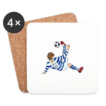 Uruguay National Soccer Team I Football Uruguay - Untersetzer (4er-Set) - Weiß - Vorne