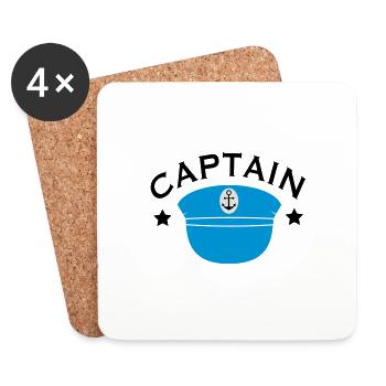 Kapitän - Coasters (set of 4) - white - Front