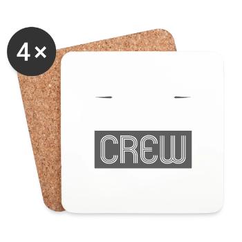 Climbing Crew - Coasters (set of 4) - white - Front