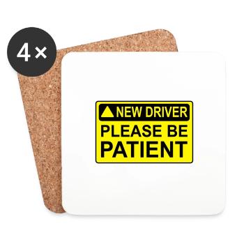 NEWDRIVER2 - Coasters (set of 4) - white - Front
