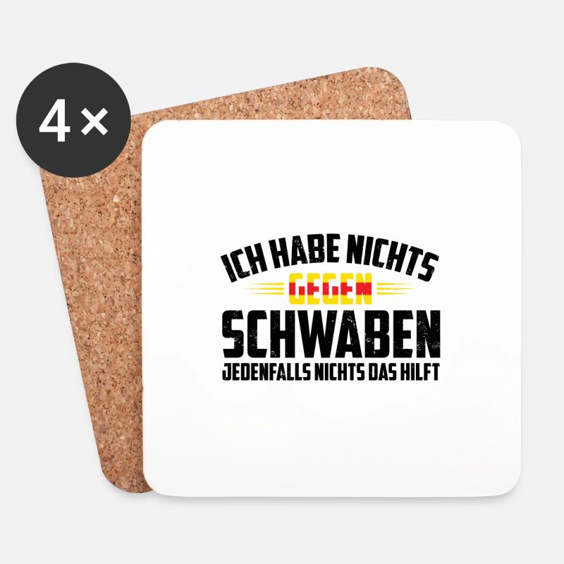 Badener - Untersetzer (4er-Set) - Weiß