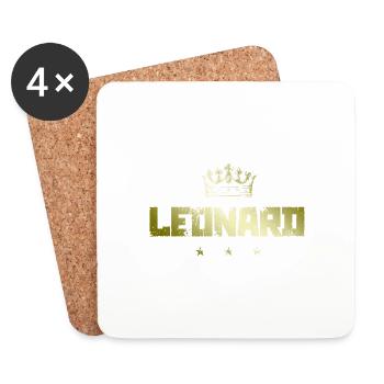 Leonard - Untersetzer (4er-Set) - Weiß - Vorne