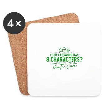 Network Security Specialist Gift - Coasters (set of 4) - white - Front