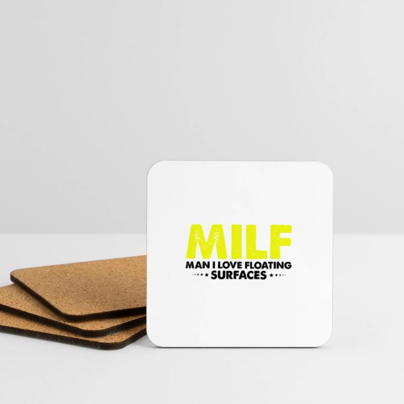 Concrete builder design for construction workers and construction site Coasters (set of 4)