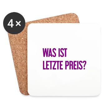 What is last price? - Coasters (set of 4) - white - Front