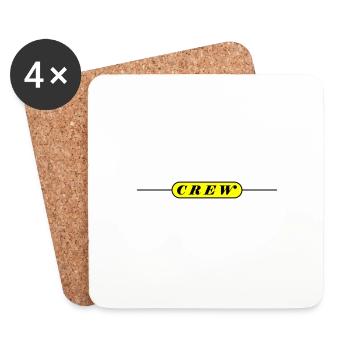 Crew Line - Coasters (set of 4) - white - Front