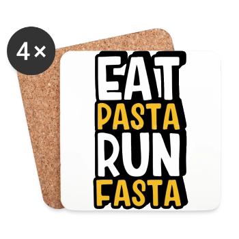 Running - Dessous de verre (lot de 4) - blanc - Devant