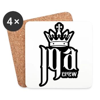 Jga Crew Junggesellenabschied - Untersetzer (4er-Set) - Weiß - Vorne