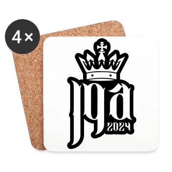 Bachelor party 2024 bachelor party - Coasters (set of 4) - white - Front