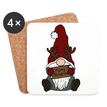 Brownie - Coasters (set of 4) - white - Front