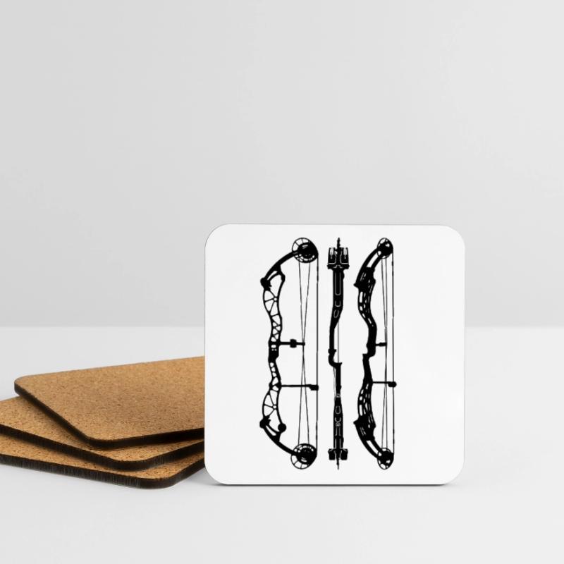 BowtechRekoning_Plans Coasters (set of 4)