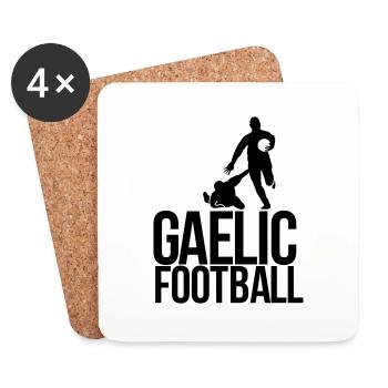 gaelic football - Coasters (set of 4) - white - Front