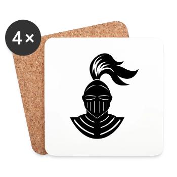 dark_knight_01 - Coasters (set of 4) - white - Front