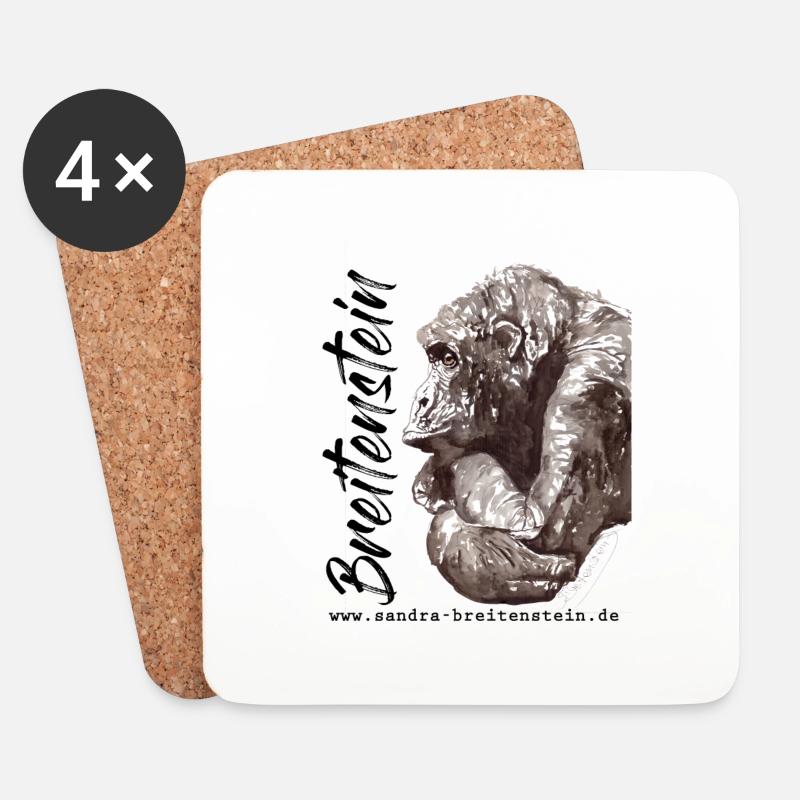 keep Calm - Coasters (set of 4) - white