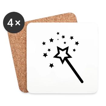 wand - Coasters (set of 4) - white - Front