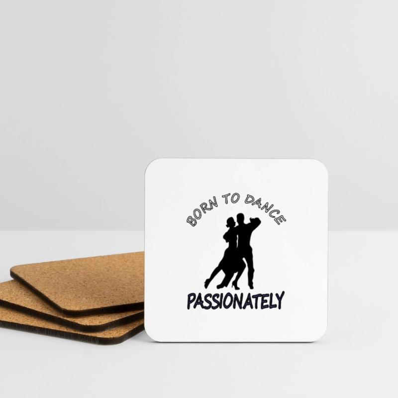 dance pair dance course dancer dancer gift Coasters (set of 4)