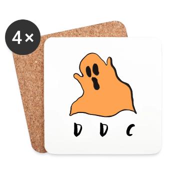 DEAD DAD CLUB - Dessous de verre (lot de 4) - blanc - Devant