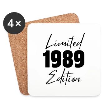1989 Édition limitée - Dessous de verre (lot de 4) - blanc - Devant