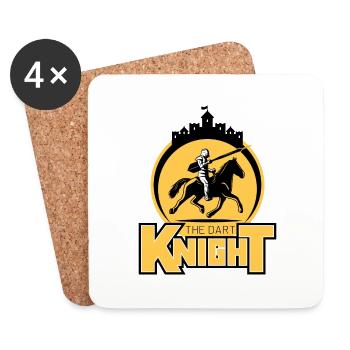 Dart Knight Rider - Dessous de verre (lot de 4) - blanc - Devant