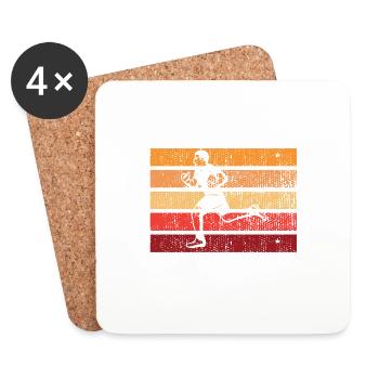 No Rugby No life - Coasters (set of 4) - white - Front