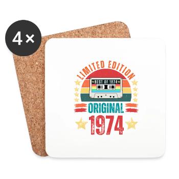 1974 Original Limited Edition - Coasters (set of 4) - white - Front
