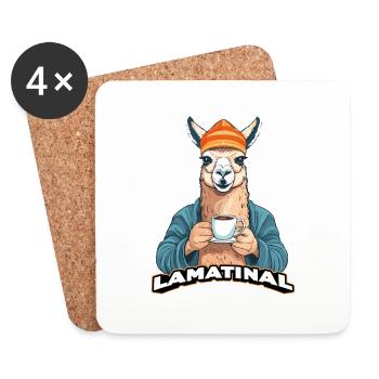 Lamatinal - Coasters (set of 4) - white - Front