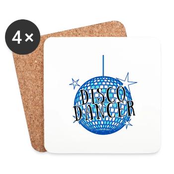 Disco Party Music Music Gift - Coasters (set of 4) - white - Front
