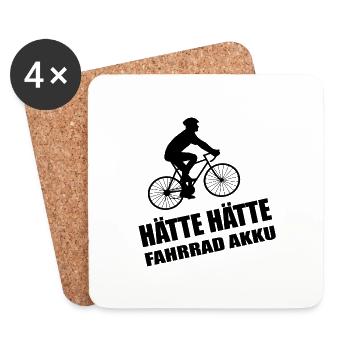 Hätte Hätte - Untersetzer (4er-Set) - Weiß - Vorne