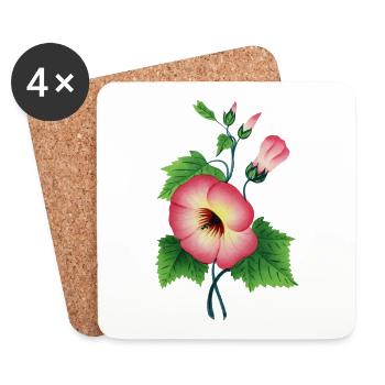 lily - Coasters (set of 4) - white - Front