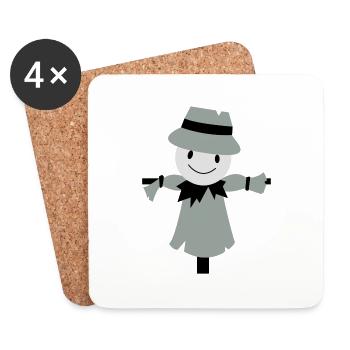 dummy - Coasters (set of 4) - white - Front