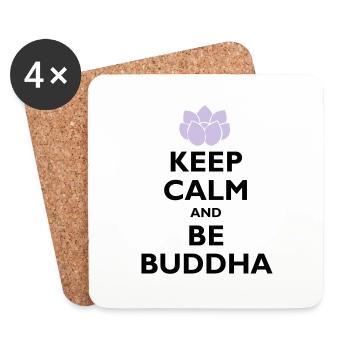 be buddha - Untersetzer (4er-Set) - Weiß - Vorne