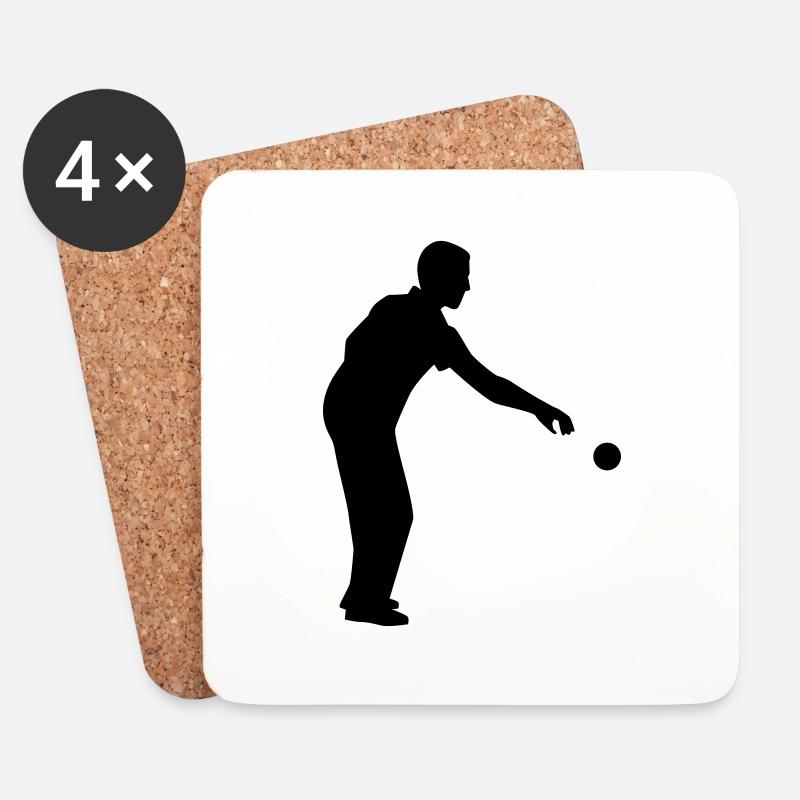 Boule - Untersetzer (4er-Set) - Weiß