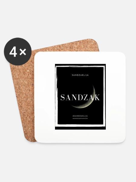 Sandzaklija - Untersetzer (4er-Set) - Weiß
