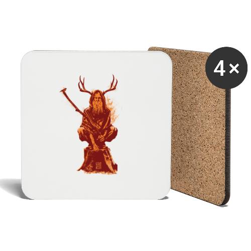 Leshy Red/Yellow - Coasters (set of 4)