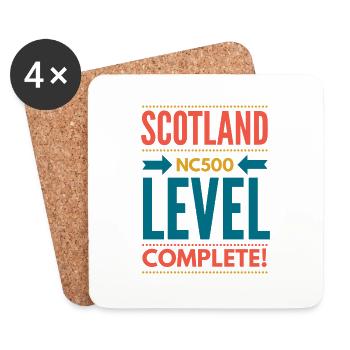 scotland nc500 - Coasters (set of 4) - white - Front