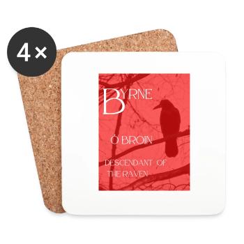 Byrne - Coasters (set of 4) - white - Front