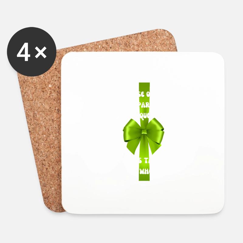 CP-Unique - Coasters (set of 4) - white