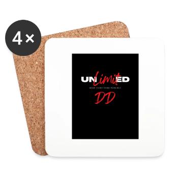 unlimeted - Untersetzer (4er-Set) - Weiß - Vorne