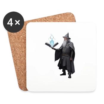 Magician - Coasters (set of 4) - white - Front